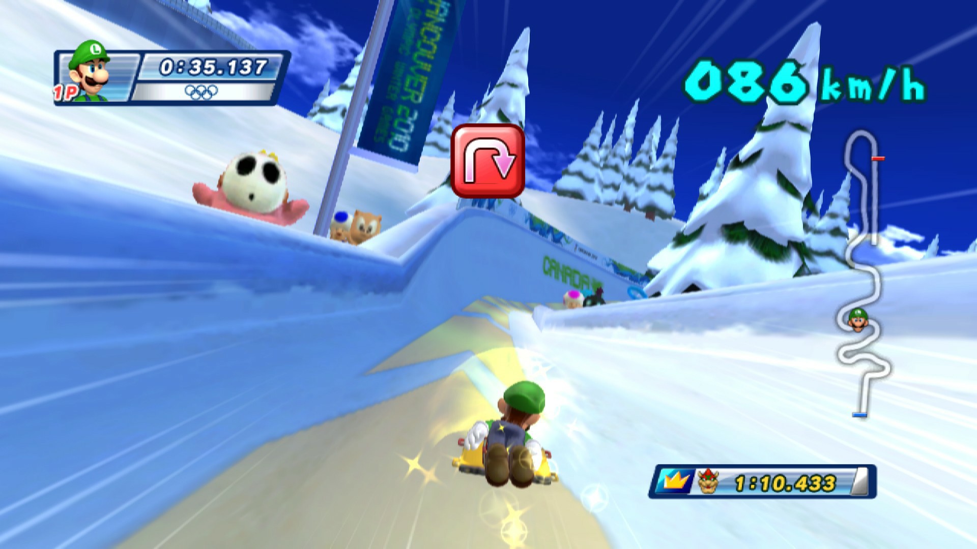Mario & Sonic en los Juegos Olímpicos de Invierno - Imagen 35